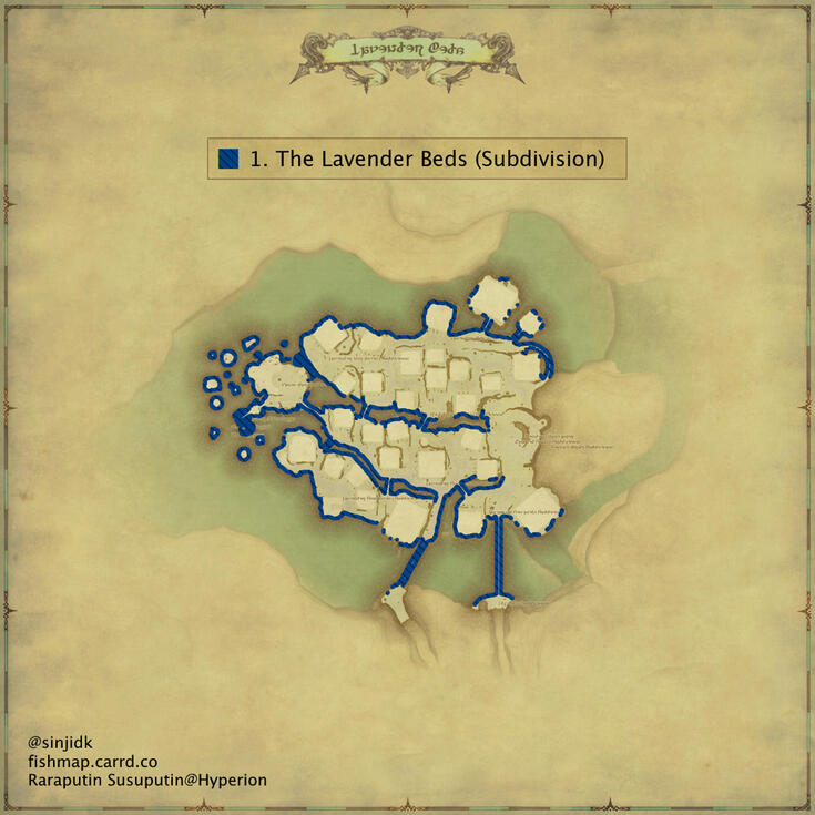 The Lavender Beds Subdivision